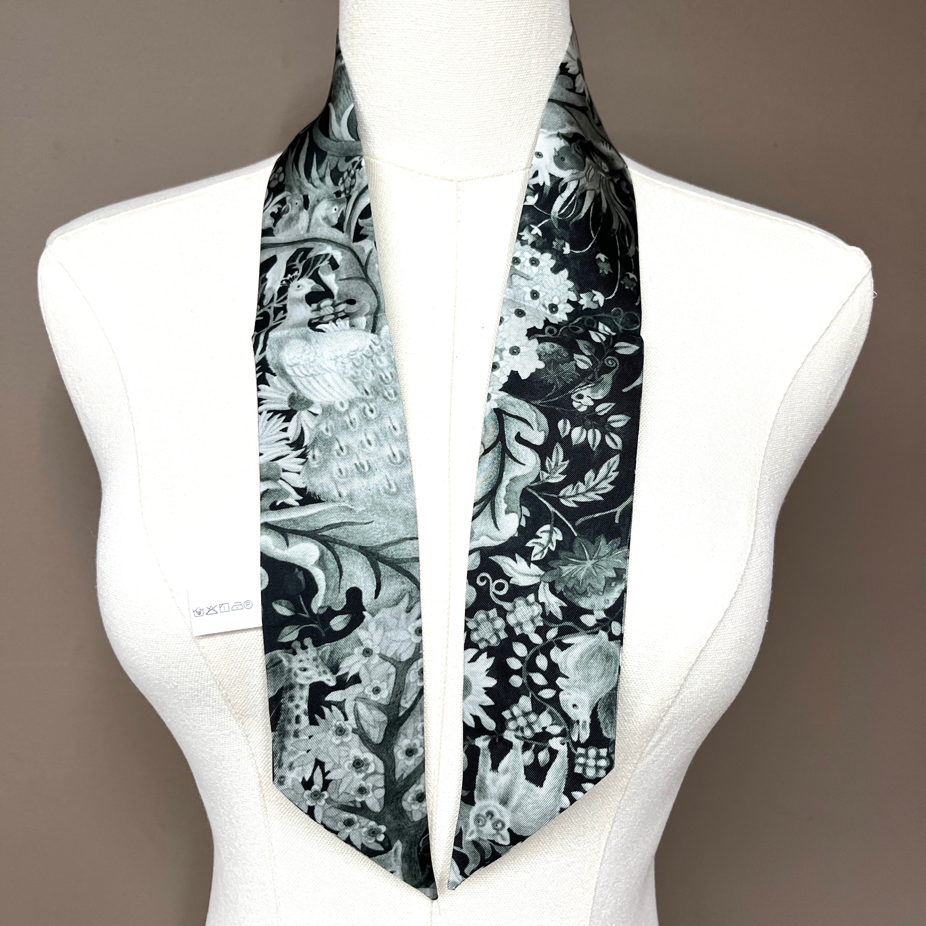 Twilly & Skinny Silk Scarves | Hair Scarf & Bag Scarf | Wenzi Studio